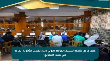 إعلان عاجل لنتيجة تنسيق المرحلة الأولى 2025 لطلاب الثانوية العامة: متى تصدر النتائج؟